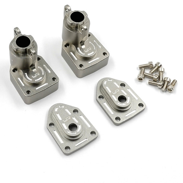 Yeah Racing AXCP-018GM Aluminum Rear Hubs for Axial 1/18 UTB18 Capra