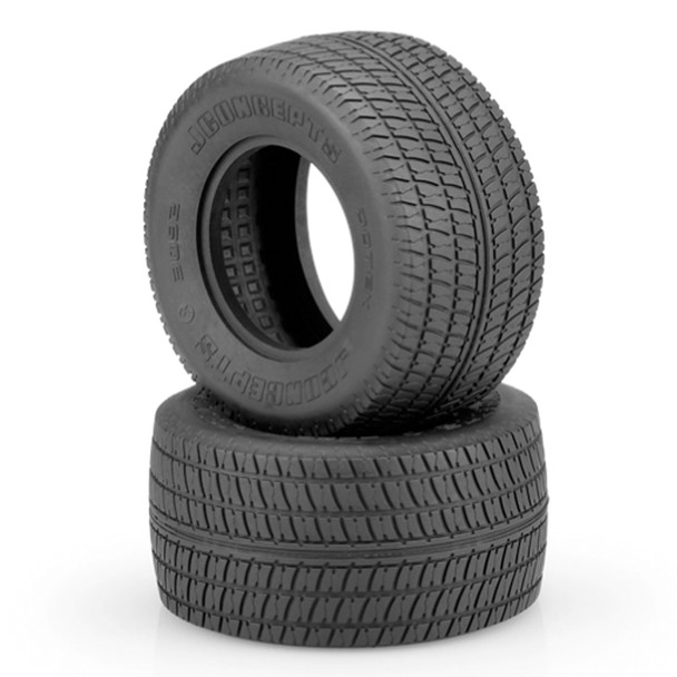 JConcepts 3092-02 Dotek Drag Racing Rear Tires (2) w/ Green Super Soft Compound