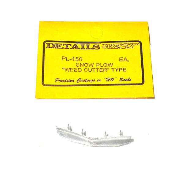 Details West PL-150 Snow Plows - Weed Cutter HO Scale