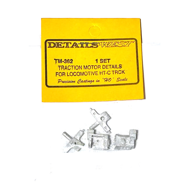 Details West TM-362 Traction Motor Details for Locomotive HT-C Trucks HO Scale