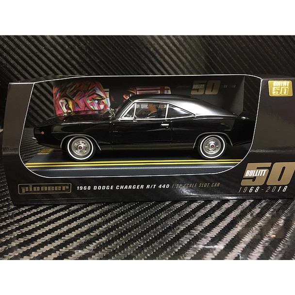 Pioneer P086 Bullitt Dodge Charger Assassin's 50th Anniversary Slot Car 1/32 Scalextric DPR