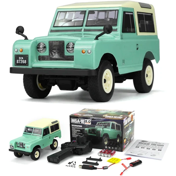 Carisma 87268 1/24 MSA-1E 2.0 Spec 4WD RTR 1968 Land Rover Series IIA