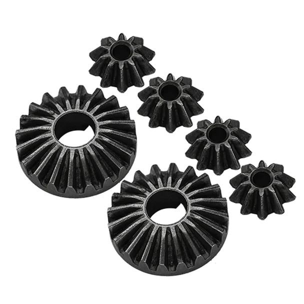GPM Medium Carbon Steel Front / Center / Rear Differential Gear Black for Sledge