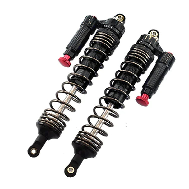 GPM Aluminum 6061-T6 Rear L-Shape Piggy Back Sprint Dampers 139mm Black for UDR