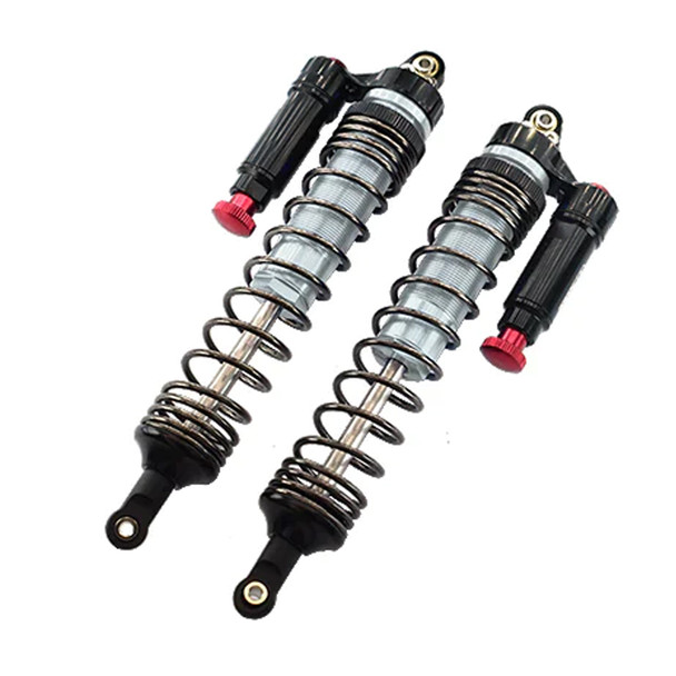 GPM Aluminum 6061-T6 Rear L-Shape Piggy Back Sprint Dampers 139mm Silver for UDR