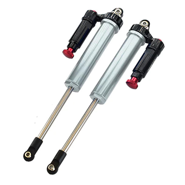 GPM Aluminum 6061-T6 Rear L-Shape Piggy Back Internal Damper 160mm Silver for UDR