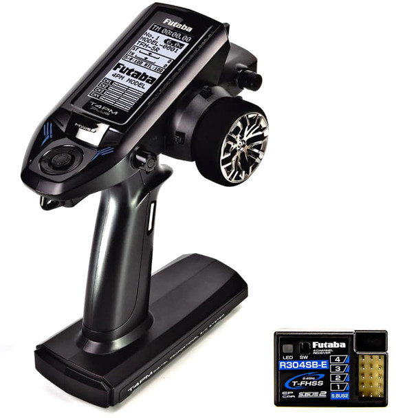 Futaba 01004415-3 4PM Plus Transmitter Digital RC System w/R304SB-E Receiver