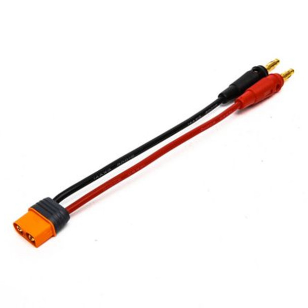 Spektrum SPMXCA304 Device Charge Lead and 13 AWG 4mm Bullets : IC3