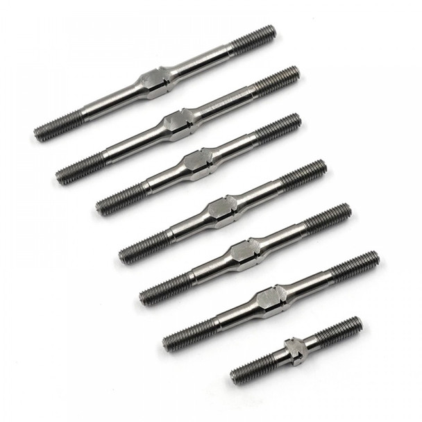 Yeah Racing TATT-059SV 64 Titanium Turnbuckle Set for Tamiya TT02B