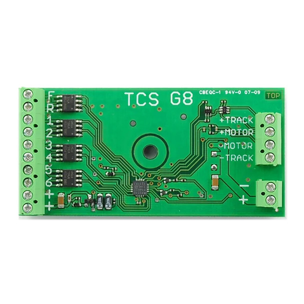 TCS 1303 G8 8-Function Hardwire Decoder for G Scale Locomotives