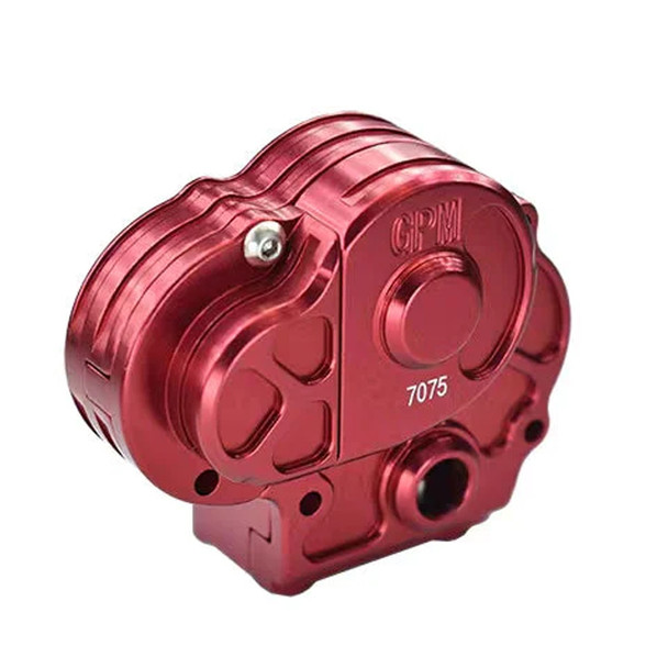 GPM Aluminum 7075-T6 Transmission Housing Set Red for Axial UTB18 Capra