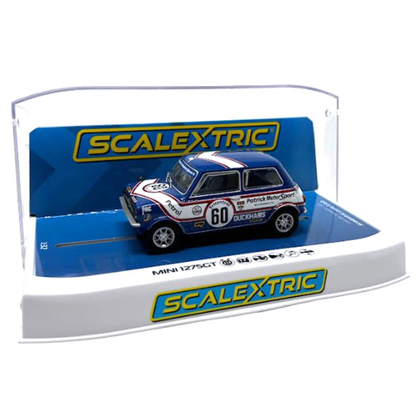 Scalextric C4337 Mini 1275GT Patrick Motorsport Richard Longman 1979 1/32 Slot Car