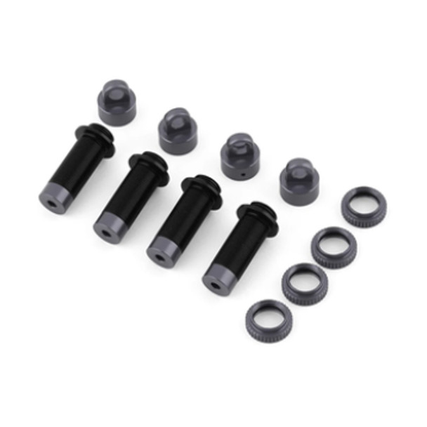 STRC ST9763XGM Aluminum Complete Shock Set Gun Metal (4) for Traxxas TRX-4M