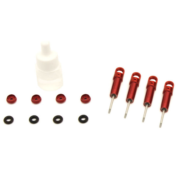 Kyosho MXW003R Aluminum Oil Shock Set (4pcs) : Mini-Z