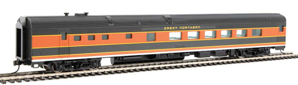 Walthers 910-30168 85' Budd Diner RTR Great Northern Passenger Car HO Scale