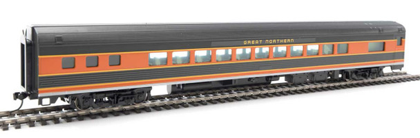 Walthers 910-30209 85' Budd Small-Window Coach Great Northern Passenger Car HO Scale