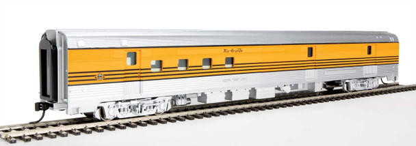 Walthers 910-30314 85' Budd Baggage-Railway Denver & Rio Grande Western Passenger Car HO Scale