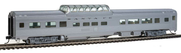 Walthers 910-30402 85' Budd Dome Coach - RTR- Santa Fe Passenger Car HO Scale