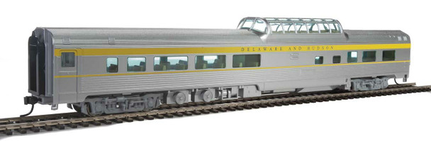 Walthers 910-30406 85' Budd Dome Coach Delaware & Hudson Passenger Car HO Scale