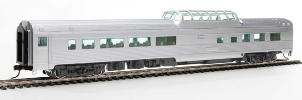 Walthers 910-30412 85' Budd Dome Coach Unlettered RTR Passenger Car HO Scale
