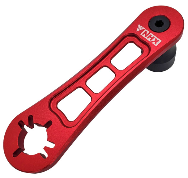 NHX RC 2-in-1 17mm Hex and Engine Flywheel Wrench -Red