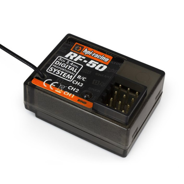 HPI 160304 RF-50 2.4GHz 3-Channel Receiver