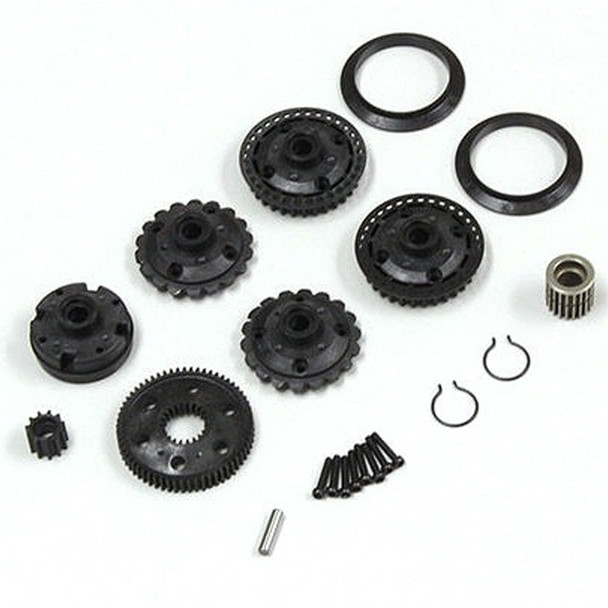 Kyosho KYOOT208 Diff Gear Case & Pulley : Optima Buggy