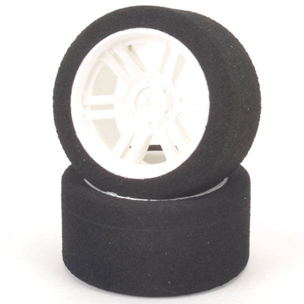 Contact RC JD35F 1/10 GPR 220mm Front Tires 65mm / 35Shore White Wheels (2) Contact RC JD35F 1/10 GPR 220mm Front Tires 65mm / 35Shore White Wheels (2)