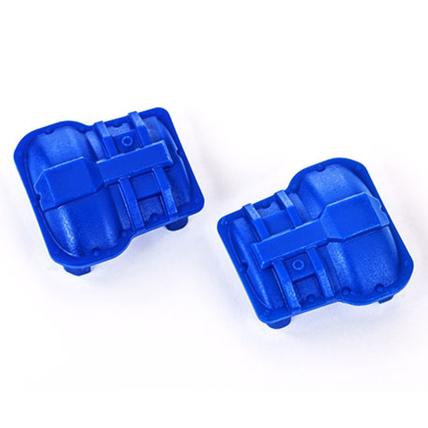 Traxxas 9738-BLUE Front or Rear Axle Covers (2) for TRX-4M