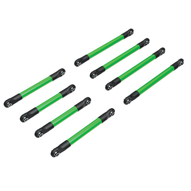 Traxxas 9749-GRN Heavy-Duty Aluminum Suspension Link Set Green for TRX-4M