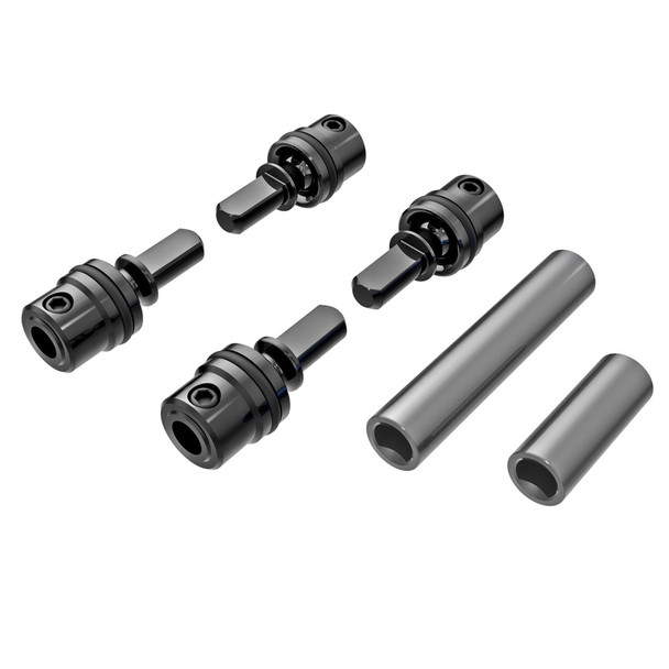 Traxxas 9751-GRAY Steel / Alum Male / Female Center Driveshafts (F/R) for TRX-4M