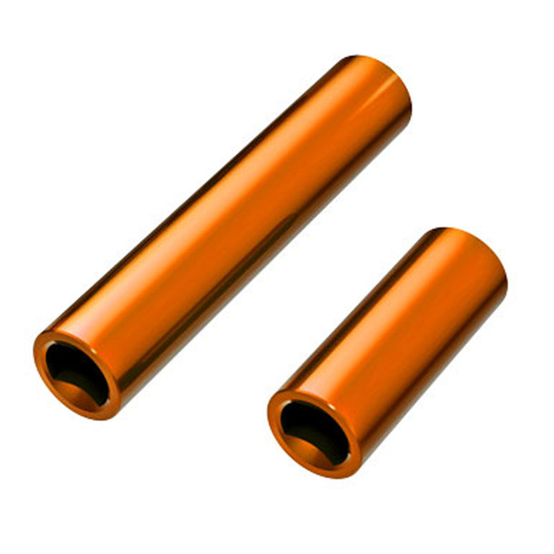 Traxxas 9752-ORNG Aluminum Front/Rear Center Driveshafts Set Orange for TRX-4M