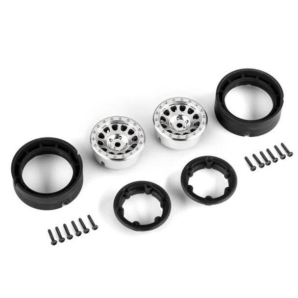 Traxxas 9781-SATIN Method Race Wheels 1.0'' - 105 Beadlock (2) for TRX-4M