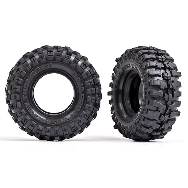 Traxxas 9782 Mickey Thompson Baja Pro X Tires 2.2x1.0" (2) for TRX-4M