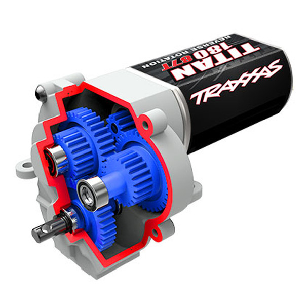 Traxxas 9791X Complete Speed Transmission w/ Titan 87T Motor for TRX-4M