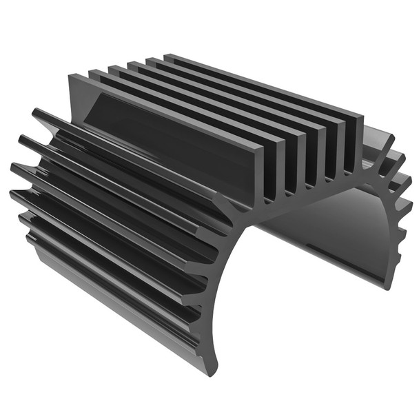 Traxxas 9793-GRAY Aluminum Heat Sink - Titan 87T Motor for TRX-4M