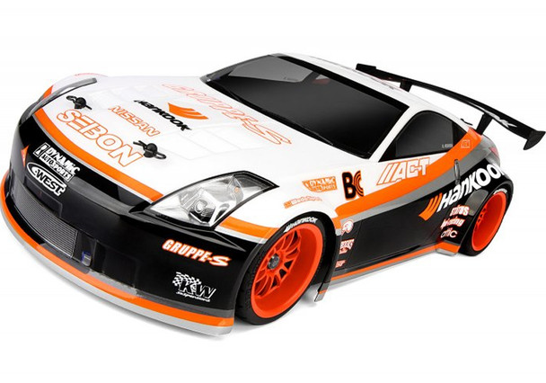 HPI 103886 Nissan 350z Hankook Clear Body 200mm