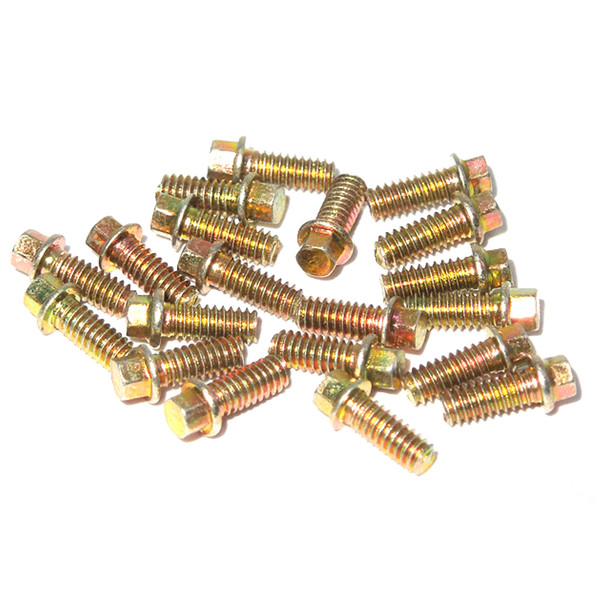 SSD RC SSD00028 M2 Scale Hex Bolts (20) Yellow Zinc