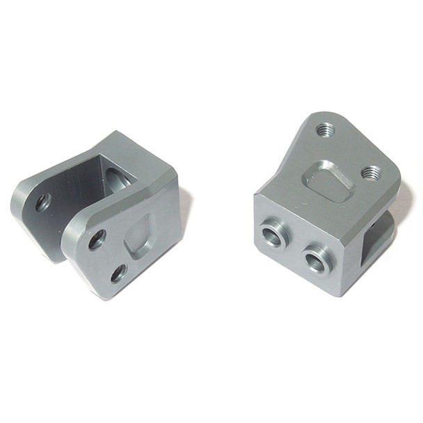 SSD RC SSD00256 Diamond Axle Link Mounts Grey for Yeti / Wraith