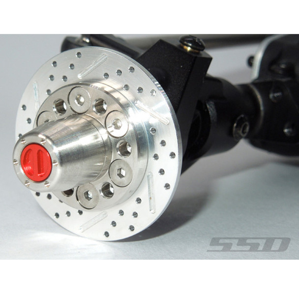 SSD RC SSD00541 Manual Locking Hubs for SCX10 III Straight Axle