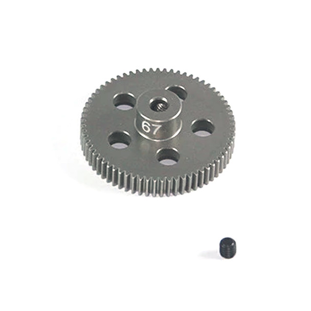 Tuning Haus TUH1367 67 Tooth 64 Pitch Precision Aluminum Pinion Gear