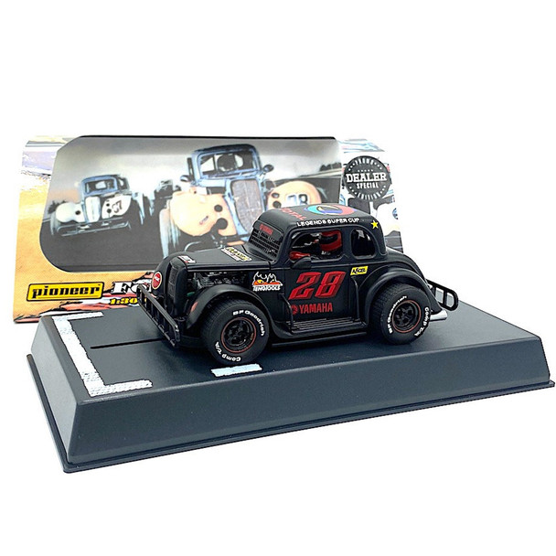 Pioneer P152-DS Legends Racer ‘34 Ford Coupe Black #28 Slot Car 1/32 Scalextric DPR