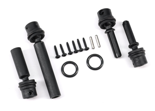 Traxxas 9755 Front & Rear Center Driveshafts Ready to Install for 1/18 TRX-4M