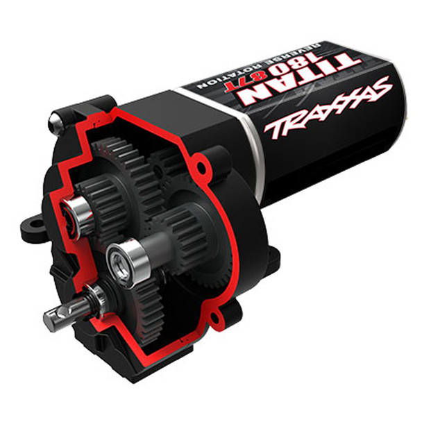 Traxxas 9791 Complete High Range Transmission w/ Titan 87T Motor for TRX-4M
