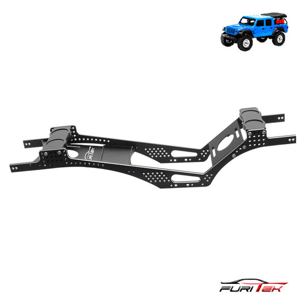 Furitek Grasshopper Frame Kit for SCX24 Gladiator - Black