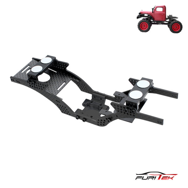 Furitek Grasshopper Frame Kit for FCX24 Carbon Fiber Version