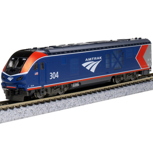 Kato 1766053 ALC-42 Charger Amtrak (Phase VI) #304 Locomotive N Scale