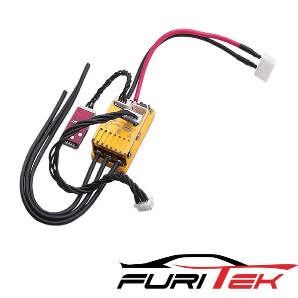 Furitek Cyclos 2S Lipo 20A/40A Brushless Sensored ESC for Drift/Race & Bluetooth Gold Case