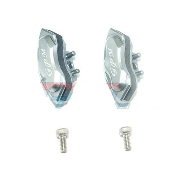 GPM Alum Front Or Rear Brake Caliper Grey for Traxxas Ford GT 4-Tec 2.0 / 3.0