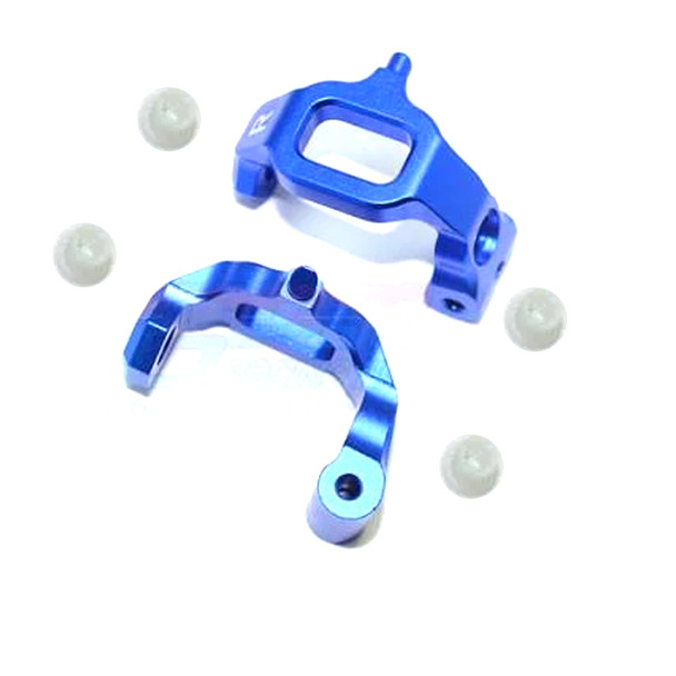 GPM Racing Aluminum Front C Hubs Blue for Traxxas Ford GT 4-Tec 2.0 / 3.0